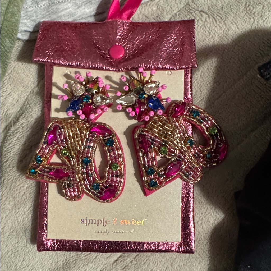 Simply Southern Pink And Gold Earrings 10$